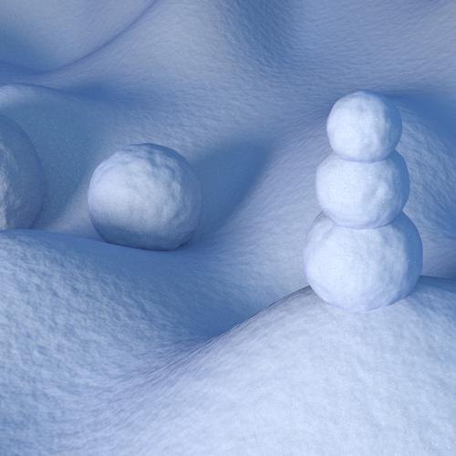 Snow material for Cycles preview image